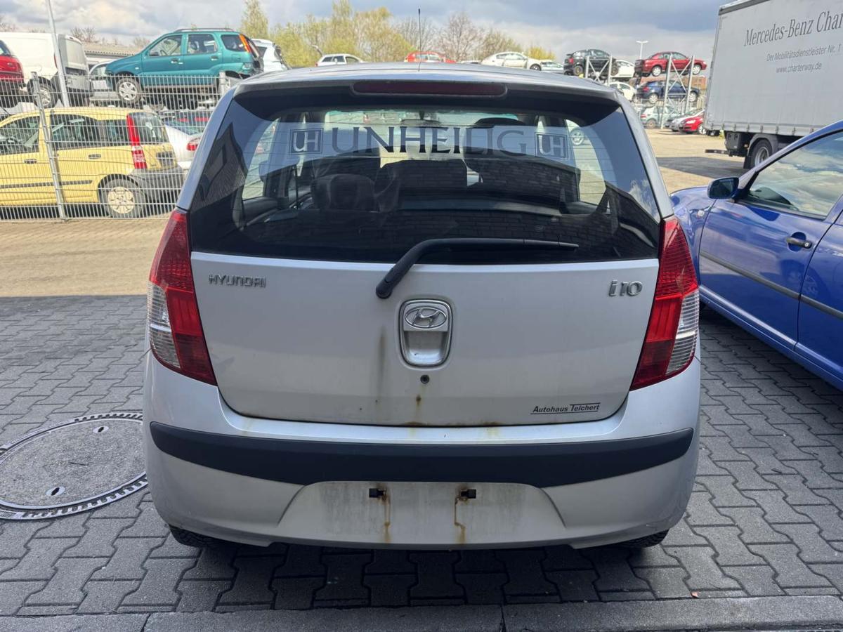 Hyundai I10 PA original T&uuml;r hinten links HD Sleek Silver Bj.2010